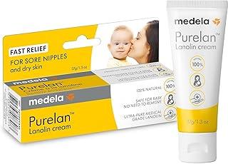 Pomada de Lanolina para Hidratação dos Mamilos Medela Purelan 2.0 - 37g, Medela, Incolor, 37G