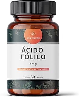 Ácido Fólico 5mg 30 Cápsulas
