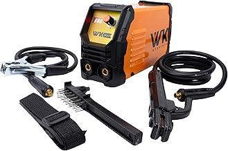 Máquina De Solda Inversora WK 300A Bivolt Profissional MMA TIG Lift Portátil com Acessórios Garantia