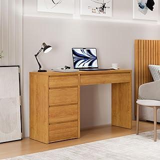 Escrivaninha 5 Gavetas Berlim Yescasa Naturale