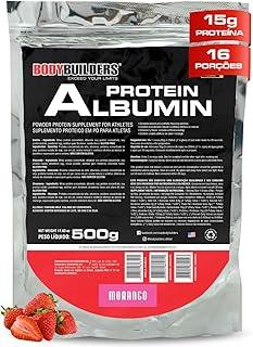 Albumin Protein Morango 500g – Bodybuilders