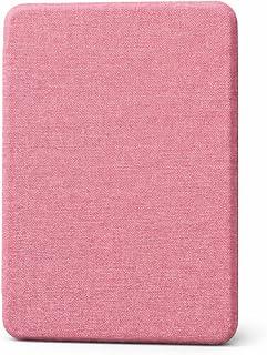 Capa de Tecido para Kindle Paperwhite 12ª Geração 7" (SA569P e SA568B) e Kindle Colorsoft (SA58CB e SA59CP) Auto Hibernação, Fechamento Magnético,Alça de Suporte, Rosa