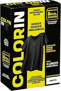 ColorIn – Lenços Renovadores de Cor Renova até 8 Peças (1, Preto)