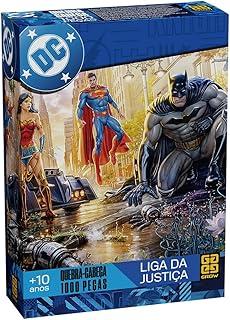 Quebra Cabeça 1000 Peças Liga Da Justiça - Grow
