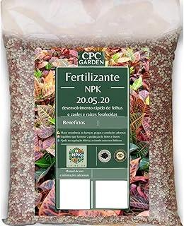 Fertilizante Premium NPK 20-05-20 Para Fortalecimento CPC Garden 3 Kg