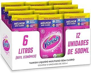 Vanish Tira Manchas Liquido para roupas coloridas embalagem econômica 6 litros