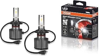 LED NIGHT BREAKER CROSS H7 OSRAM - 64210CW NBC - Potência 27W - Tensão 12V - 3 anos de Garantia - 6000K Branca Azulada