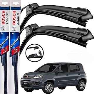 Palheta Limpador Parabrisa Bosch Aerofit Par de Palheta Limpadora Dianteiro Original Fiat Uno 2009 á→2019