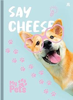 Caderno Brochura Animativa, Capa Dura, My Pets, 48 Folhas, SD Inovações, Pacote com 10