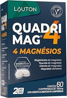 QUADRIMAG® 4 Magnésios 60 cps (Clinical Series) - Lauton