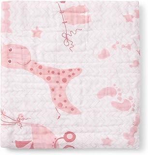 Toalha de Banho para Bebê Soft 100% Algodão 85x85cm – Macia, Absorvente e Delicada para Recém-Nascido (Rosa)