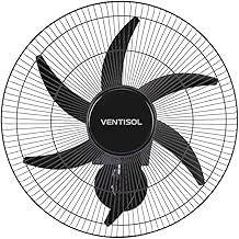 Ventilador de parede Ventisol Turbo 6 Steel Osc, 6 pás, 50cm, 200w - Bivolt