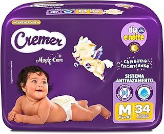 Fralda Cremer Econômica M 34 Unidades