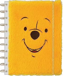 Tilibra - Caderno Universitário CD Tilidisco Pelúcia Pooh 10M 160 Folhas - 200mm x 275mm