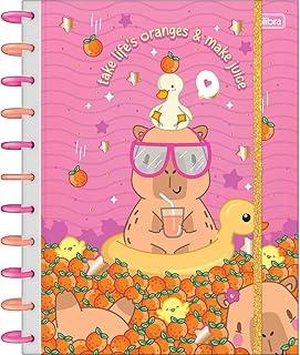 Tilibra - Caderno Tilidisco Universitário Connect 10 Matérias Capyclub 160 Folhas