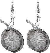 Combo 2 Infusores para Chá Inox, Premium, Alta Durabilidade, Infusor para Chá Esférico, Coador de Chá, Filtro de Chá