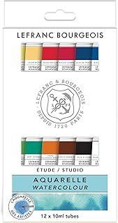 AQUARELA LEFRANC C/12 10ML 301448