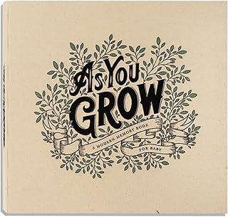 As You Grow: A Modern Memory Book for Baby: 1