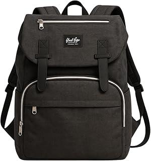 Bolsa Mochila Maternidade Menina Menino Gestante Bebê Multifuncional Impermeável Casual Passeio (Preto)