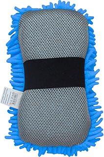 Esponja Automotiva Para Limpeza Carro Moto Caminhão Microfibra Tentaculos Com Elastico Vonixx