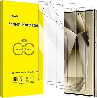 JETech Película Protetor de Tela para Samsung Galaxy S24 Ultra 5G 6,8 Polegadas, TPU Flexível, HD Transparente, 3 Pacotes