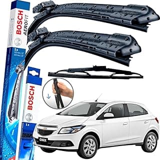 Palheta Dianteira + Traseira Bosch Gm Onix 2012 A 2018