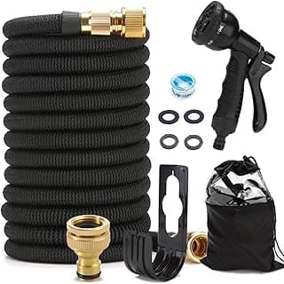 Mangueira De Jardim 30 Metros, Mangueira De Jardim, Com 10 Funções, Leve E Antienroscante, Perfeita Para Uso Externo, Quintal, Gramado, Lavagem De Carros E Acampamentos