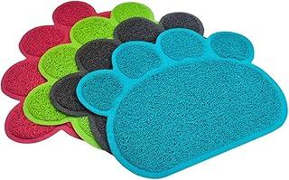 Tapete Pet PVC Jogo Americano Tapete Cachorro Comedouro e Bebedouro Caixa de Areia Gatos e Cachorros Limpeza e Organização Fácil Limpar e Higienizar 40x30cm (VERDE)