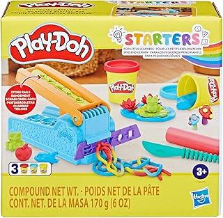 Play-Doh, Massinha de Modelar Infantil, Kit Inicial Fábrica Divertida - Conjunto de Brinquedo com Acessórios e 3 Potes - A partir de 3 Anos