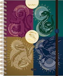 JandaIA - Caderno Neo com Pauta Inteligente College CD 80Fls Reposicionáveis - Harry Potter