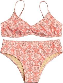 Biquini Juvenil Infantil Praia Piscina Art Deco Uv 50+ She