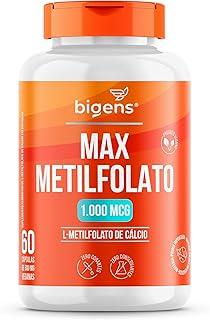Biogens Max Metilfolato, Ácido Fólico Ativo, 60 Cápsulas