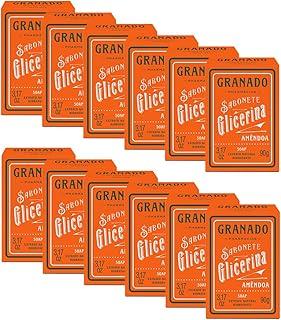 Granado Sabonete Glicerina, Amêndoas, 90g, 12 unidades