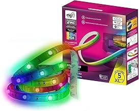 ELG, SHFL201, Fita de LED Dimerizável, 5 Metros, Inteligente, WI-FI e Bluetooth, Integração ELG Connect, Compatível com Comando de Voz, RGB