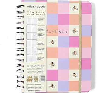 PLANNER PERMANENTE WIRE-O MELISSA SEMANAL NOTAS A5 CASINHA DAS ABELHAS