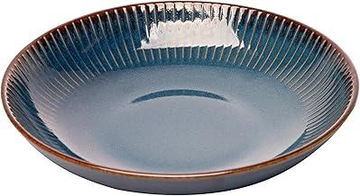 LYOR - Prato para Massa de Cerâmica Linear Azul 23cm