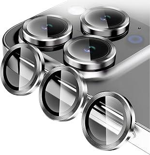 Gshield Protetor de Lente Frame para Câmera One Armor para (Prata, iPhone 15 Pro / 15 Pro Max)