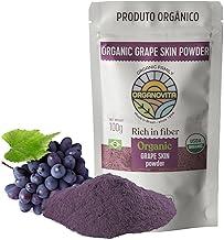 Farinha de Casca de Uva Orgânica Organovita 100g
