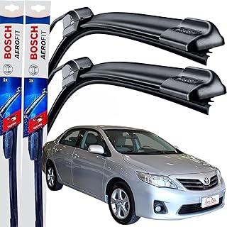 Palheta Limpador Parabrisa Bosch Aerofit Par de Palheta Limpadora Dianteiro Original TyT Corolla 2009 á→2014
