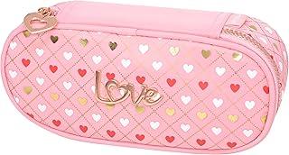 Molin Estojo Love Pink Heart Retangular - 1 Unidade