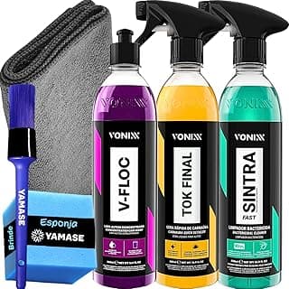 Kit Shampoo V-Floc pH Neutro Cera Tok Final Sintra Fast Vonixx