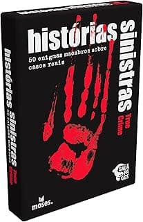 Galápagos, Histórias Sinistras: True Crime (Black Stories: True Crime), Jogo de Cartas para Amigos, 2 a 99 jogadores, 15 minutos por partida com 10.7% de desconto por R$ 44,64 na amazon
