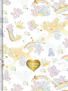 Caderno Colegial Ursinhos Carinhosos Animativa - Costurado, Capa Dura, 160 folhas, 90181
