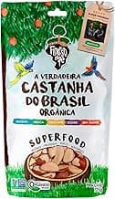 Castanha-do-Pará 125g Orgânica Inteira – Rica em Selênio e Proteína Vegetal – Vegana, Kosher, Sem Glúten – Colhida na Floresta Amazônica – Floresta em Pé