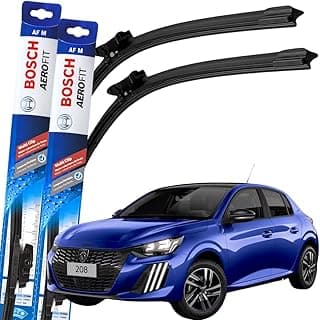 Par Palheta Limpador Parabrisa Original Bosch Multiclip Peugeot 208 2021 à 2025 com 22.49% de desconto por R$ 96,82 na amazon