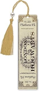 Marcador de página com tassel Plastificado - Bilhete de Hogwarts com 33.38% de desconto por R$ 19,98 na amazon