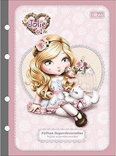 Tilibra - Refil Tiliflex para Caderno Argolado Colegial Jolie 80 Folhas