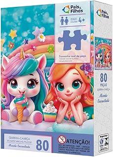 Pais & Filhos - Quebra-Cabeça, 80 PCS, Reino Encantado