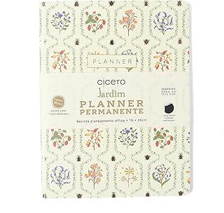 PLANNER PERMANENTE REVISTA PLANEJAMENTO JARDIM MENSAL 19X25 OFF WHITE