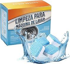 Kit 20 Pastilhas Limpa Máquina de Lavar Roupas - Alta Eficiência contra Sujeira e Mau Odor Para Lavadoras Frontal e Superior